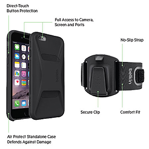 Clip-Fit iPhone 6 Removed From Armband