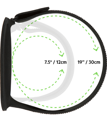 Adjustable armband strap Sport-Fit Armband diagram