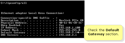 checking ip address on mac