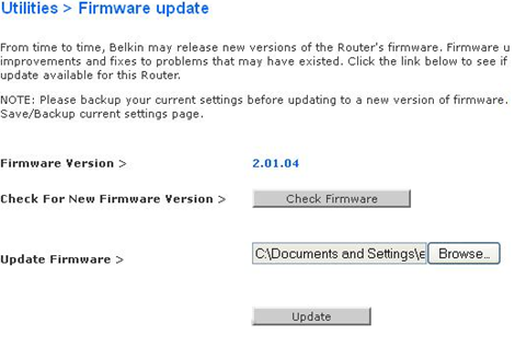 Belkin Knowledge Articles Updating Your Belkin Router S