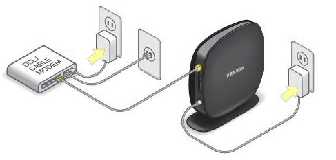 how to setup a belkin wireless router without the cd